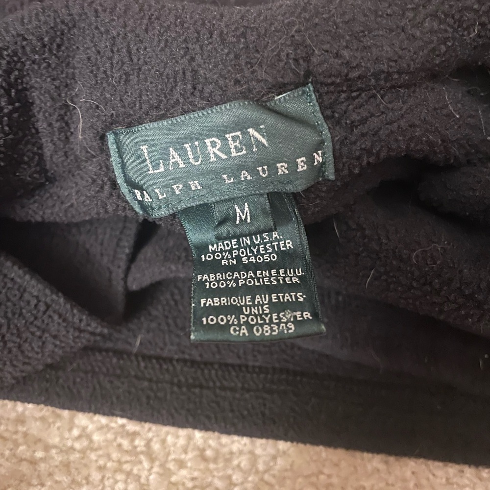 Black Ralph Lauren Fleece Men.